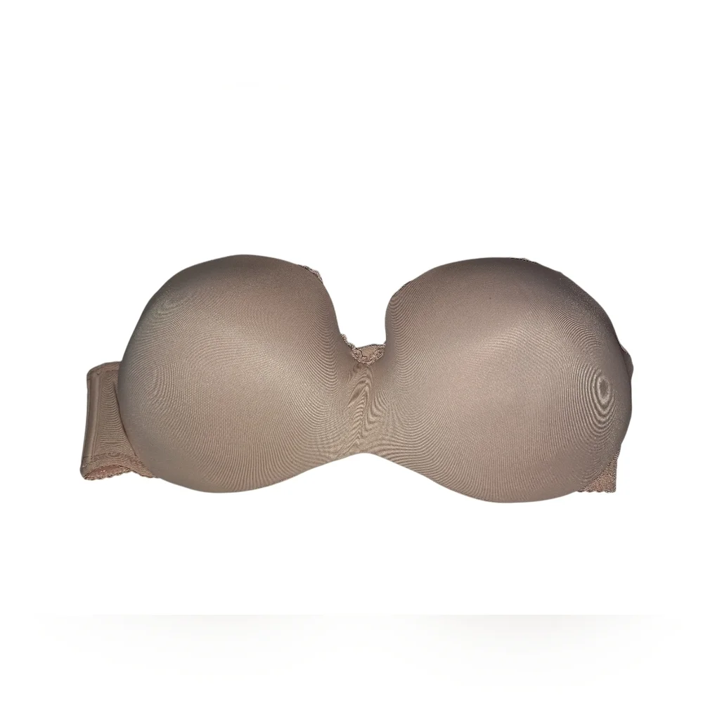 Dobreva blush beige Strapless Convertible BRA 36D NWT